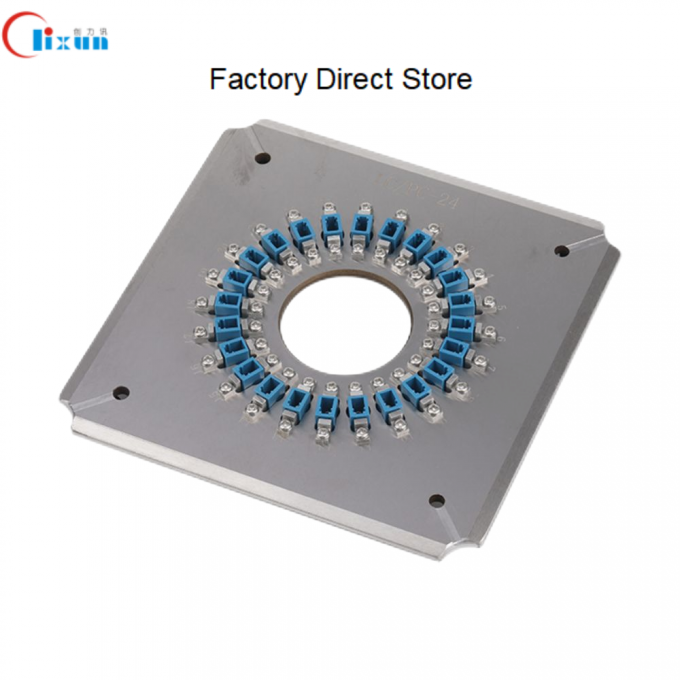 LC UPC অপটিক্যাল ফাইবার পলিশিং ফিক্সচার - পাশের দৃশ্য