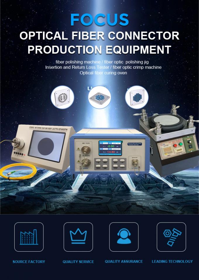 ফাইবার অপটিক পলিশিং মেশিন