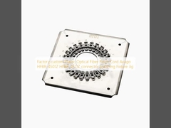 কারখানার কাস্টম প্লাস্টিক অপটিক্যাল ফাইবার প্যাচ কর্ড Avago HFBR-4501Z HFBR-4511Z সংযোগকারী পলিশিং ফিক্সচার Jig