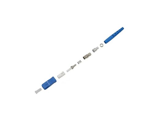 গুণমান  Fiber Patch Cord Connectors simplex SC PC fiber optic connectors designed for FTTH 2.0mm and 3.0mm cables with and durable materials কারখানা