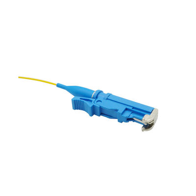 গুণ  E2000 Single Core Fiber Optic Pigtail Single Mode UPC APC Connector কারখানা