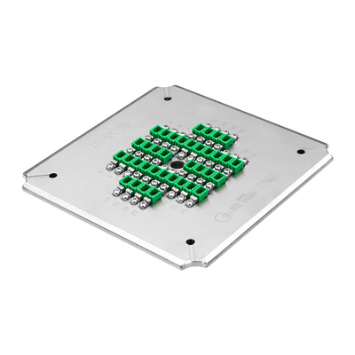 36 সংযোগকারী LC / APC হাউজিং ফাইবার অপটিক পলিশিং জিগ / ফিক্সচার