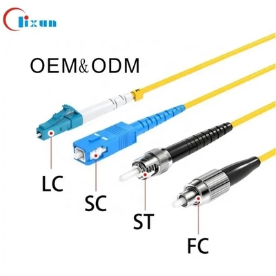 3.0mm সিমপ্লেক্স LC LC প্যাচ কর্ড SC APC থেকে SC UPC PVC LZSH জ্যাকেট