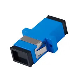 SC UPC ফাইবার অপটিক্যাল অ্যাডাপ্টার, FTTH সিমপ্লেক্স ফাইবার অপটিক অ্যাডাপ্টার