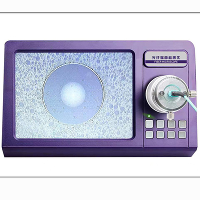 এন্ডফেস ইন্সপেক্টর 400x এর জন্য CLX-7000 3W ফাইবার অপটিক ইন্সপেকশন মাইক্রোস্কোপ সুবিধাজনক অপারেশন