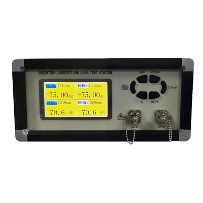 3 কেজি EXW FTTH AC260V উচ্চ নির্ভুলতা অপটিক ফাইবার সন্নিবেশ রিটার্ন লস টেস্টার মেশিন