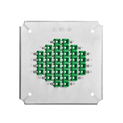 36 পজিশন ফাইবার অপটিক পোলিশিং জিগ হার্ড স্টেইনলেস স্টীল এস 2316 এর সাথে এপিসির জন্য ≥60 ডিবি রিটার্ন ক্ষতি