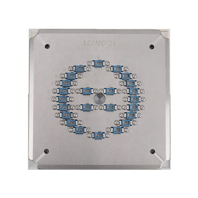 উচ্চ মানের পোলিশ শেষ মুখ এবং 3 ডি ডেটা এলসি এপিসি ফাইবার অপটিকাল পোলিশিং ফিক্সচার শক্ত স্টেইনলেস স্টিল নির্মাণের সাথে