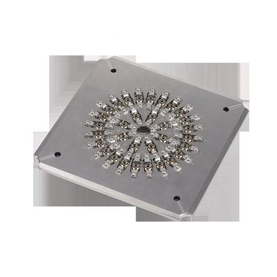 32 পোর্টস এফসি পিসি ফাইবার অপটিক সংযোগকারী পলিশিং ফিক্সচার হার্ডেড স্টেইনলেস স্টিল এস 136 এবং আইপিসি স্ট্রাকচার সহ