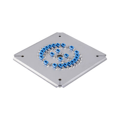 উচ্চ মানের শেষ মুখের পোলিশিংয়ের জন্য স্টেইনলেস স্টীল এস 136 দিয়ে 24-পজিশন এলসি এপিসি পোলিশিং ফিক্সচার