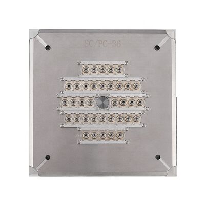 24/32/36 ক্ষমতা এবং ≤0.20dB সন্নিবেশ ক্ষতির সাথে এফসি সংযোগকারীদের জন্য হার্ডড স্টেইনলেস স্টিল এস 2316 ফাইবার অপটিক পোলিশিং জিগ