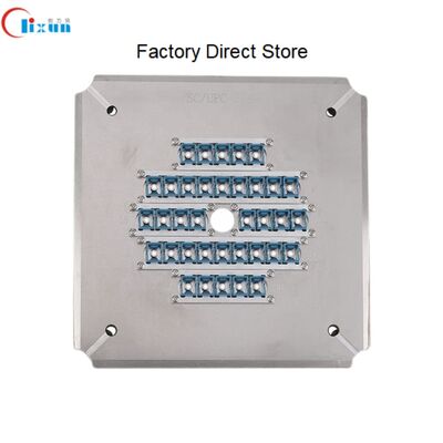 এসসি ইউপিসি অপটিক্যাল ফাইবার পোলিশিং ফিক্সচার হার্ডেড স্টেইনলেস স্টীল এস১৩৬ এর সাথে এক চক্রের মধ্যে ২৪ টি সংযোগকারী এবং সন্নিবেশের ক্ষতি ≤০.২০ ডিবি