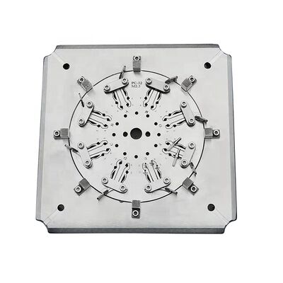 32 ফাইবার কোরস ফাইবার অপটিক ফেরুলের জন্য হার্ড স্টেইনলেস স্টিল পলিশিং ফিক্সচার ≤0.20dB ইনসেশন ক্ষতি সহ