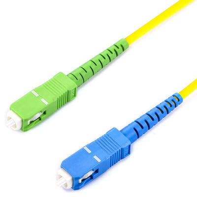 FTTX এর জন্য 0.9mm 2.0mm 3.0mm ফাইবার প্যাচ কর্ড সংযোগকারী SC APC প্রকার