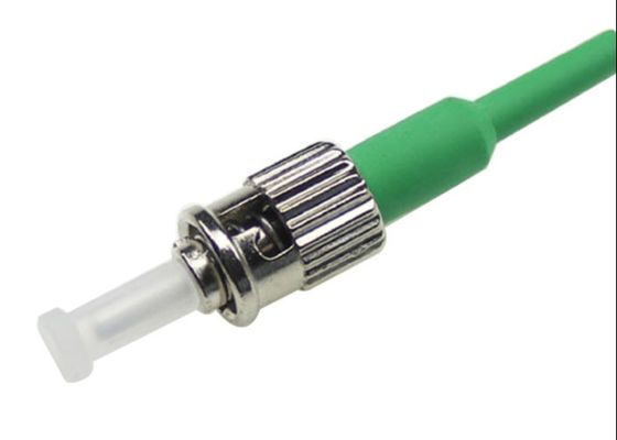 FTTH ফাইবার কেবল সংযোগকারী ফাইবার অপটিক এসটি সংযোগকারী 0.9 মিমি বুট সহ