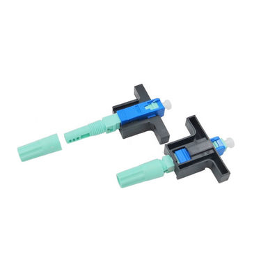 FTTH 0.9 / 2.0 / 3.0 মিমি ফাইবার কেবল জন্য ISO9001 এসসি ইউপিসি ফাইবার অপটিক দ্রুত সংযোজক